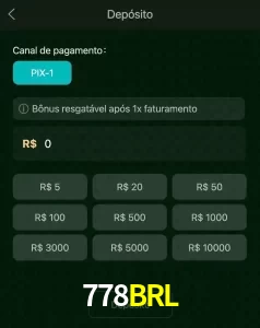 deposits 778BRL